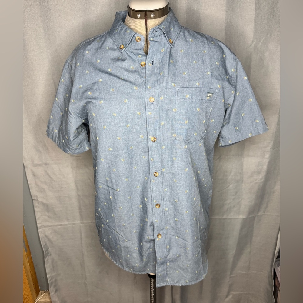 Billabong Light Blue Casual Button Down Shirt